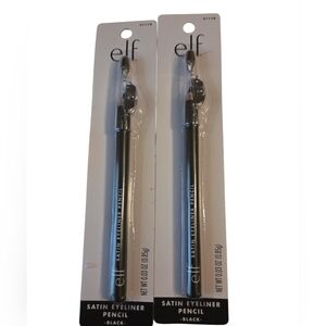 e.l.f. Satin Eyeliner Pencil - Black Set Of 2